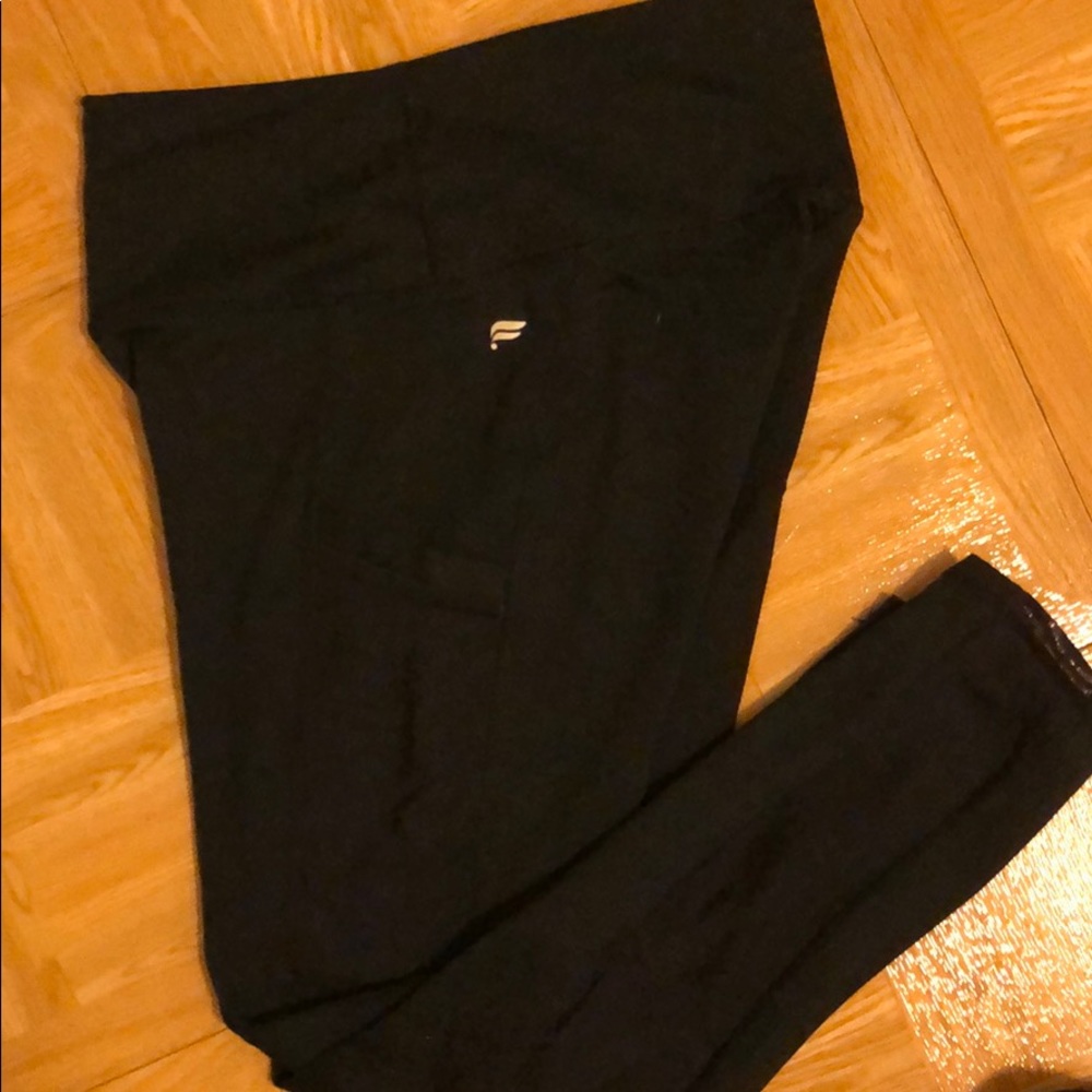 FABLETICS | Mila High Waist Pocket Crop, black, XS
